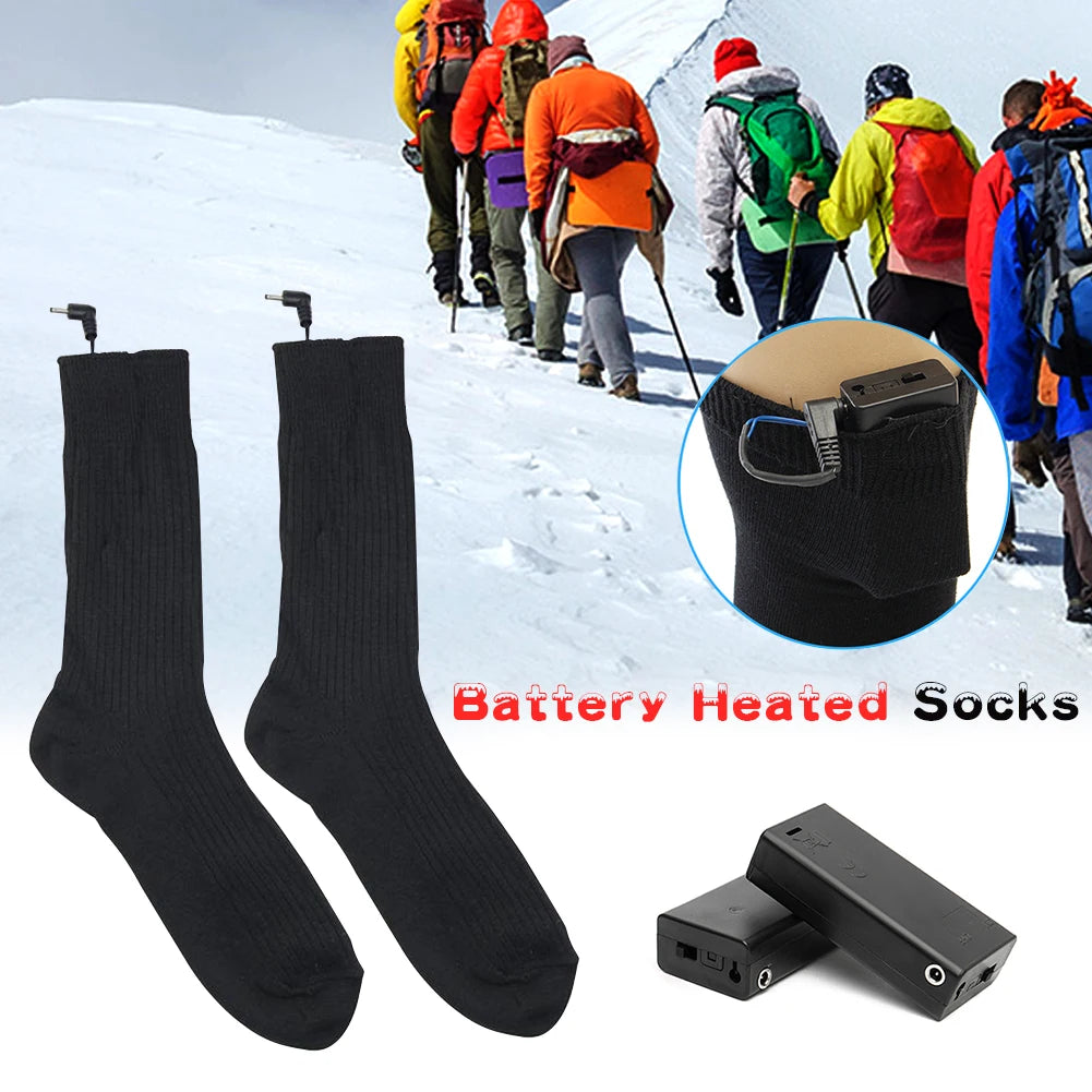 3V Heated Thermal Socks – Battery-Powered Winter Foot Warmers for Men & Women