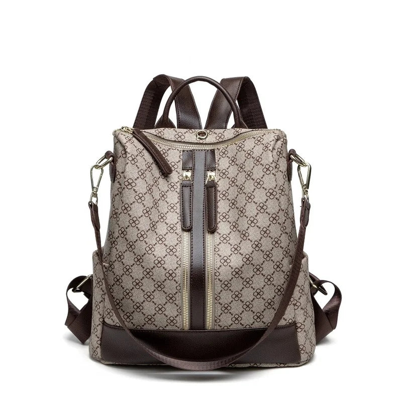 Women's Vintage Anti-Theft Backpack