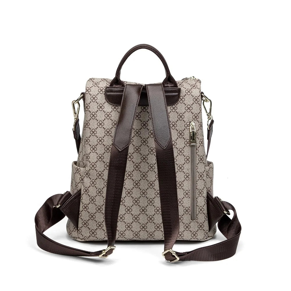 Women's Vintage Anti-Theft Backpack